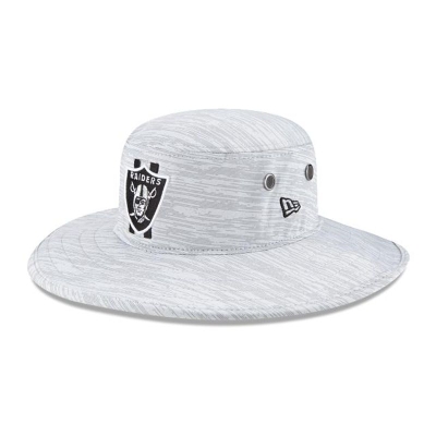 Las Vegas Raiders Gorra | New Era Official NFL Training Panama Bucket Hat Mexico - Negros